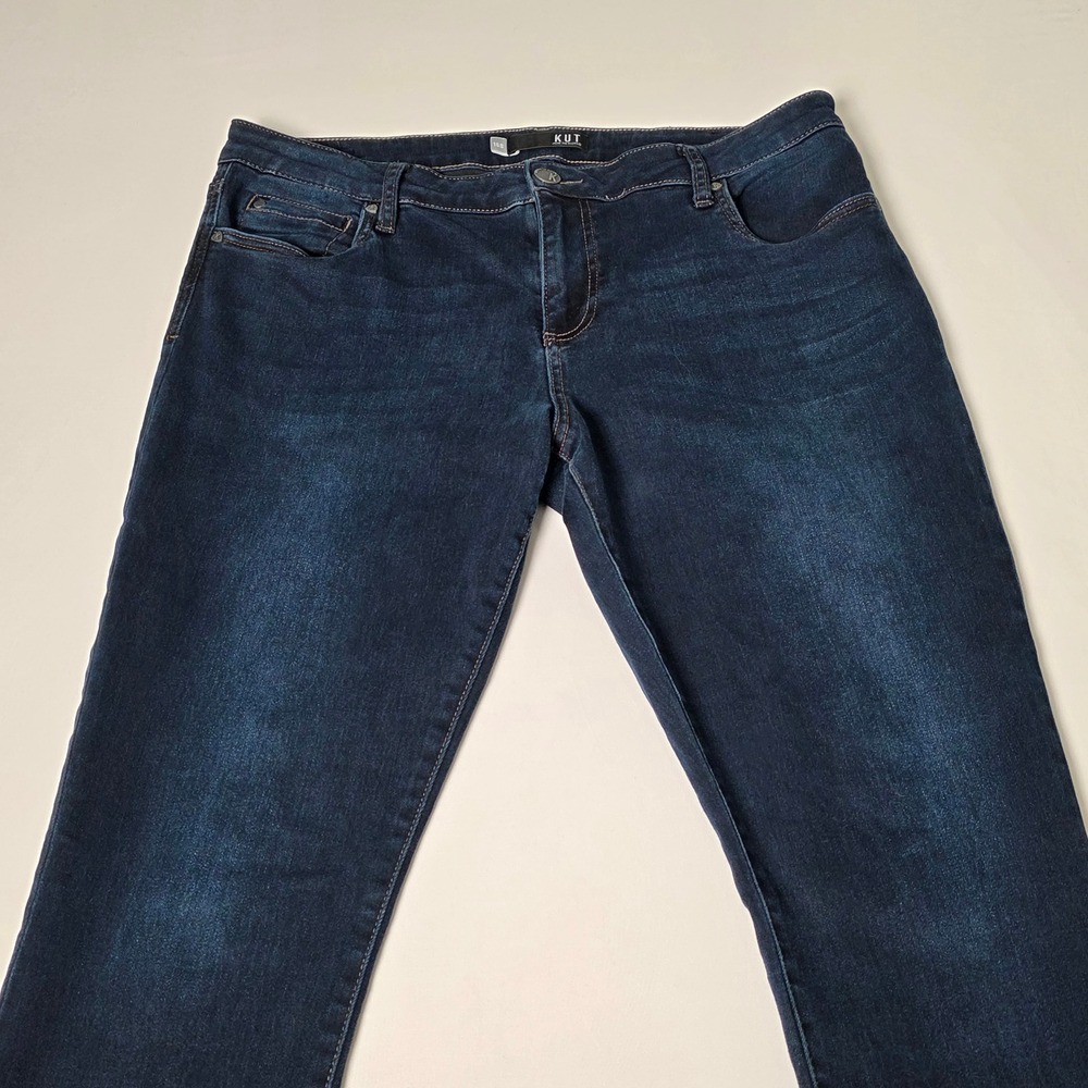 Kut from the‎ Kloth Toothpick Skinny Jeans Womens 16S Dark Wash Indigo Stretch